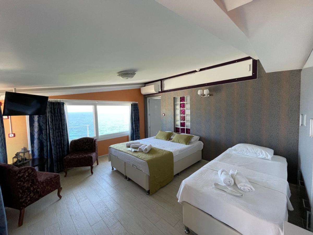 Tayfun Hotel Mordogan Esterno foto